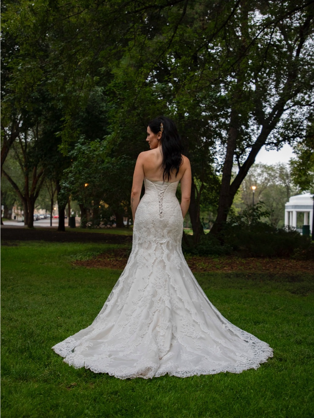 Stella York Strapless Sweetheart Bridal Gown
